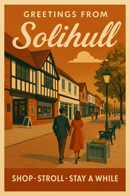 Greetings from Solihull High Street