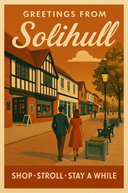 Greetings from Solihull High Street