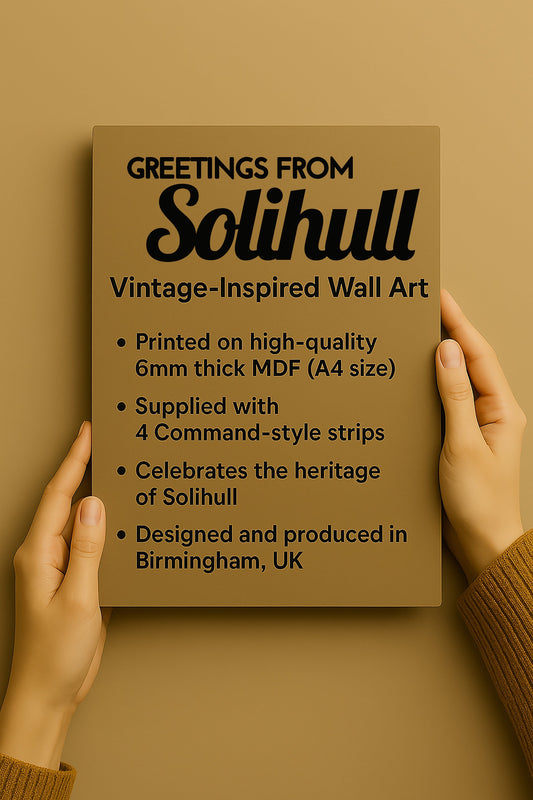 Greetings from Solihull High Street