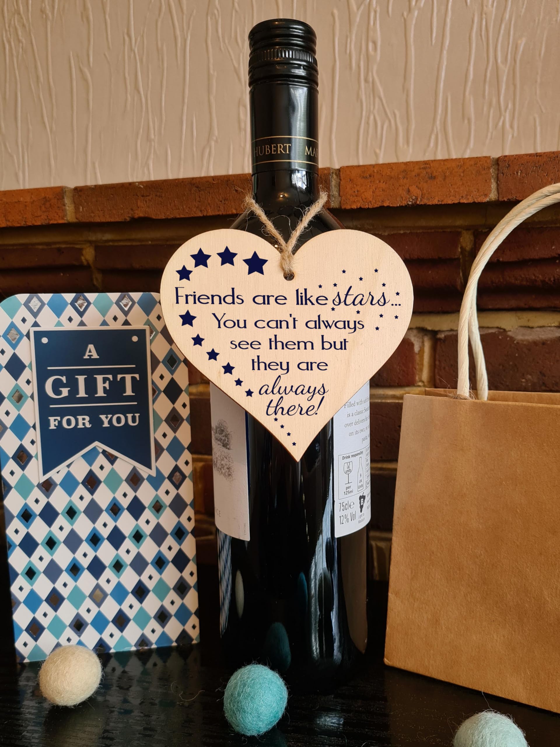 The Plum Penguin Endearing Hearts of Friendship Uniquely Designed Plaques Set