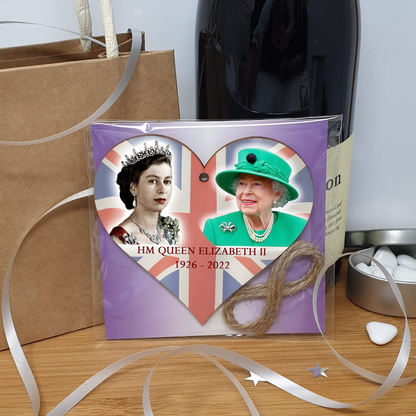 Queen Elizabeth II 1926-2022 Memorial Keepsake in Remembrance Her Majesty RIP Photos Handmade Wooden Hanging Wall Plaque
