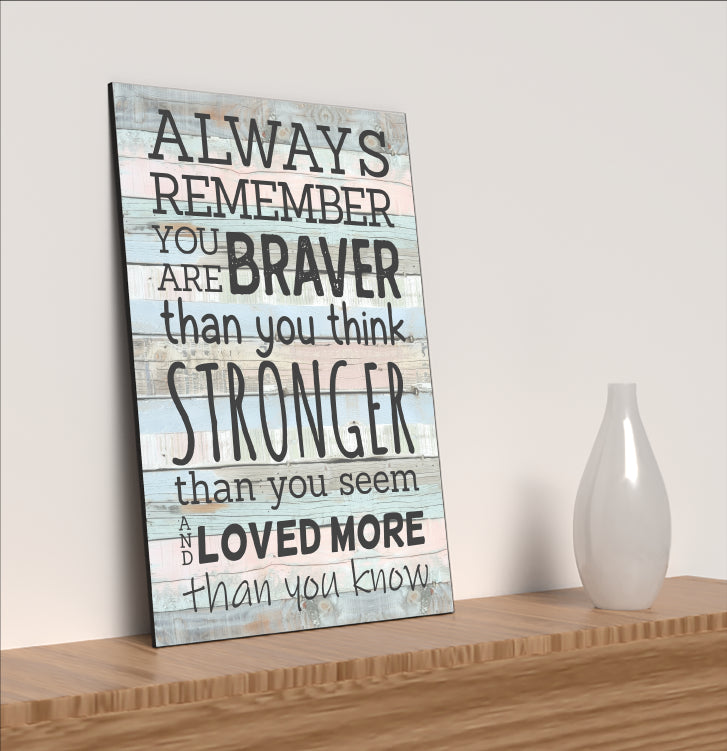 Motivational Wall Art Sign Plaque Inspire Every Day Vibrant Print A4 Wooden Home Decor Uplifting Decoration